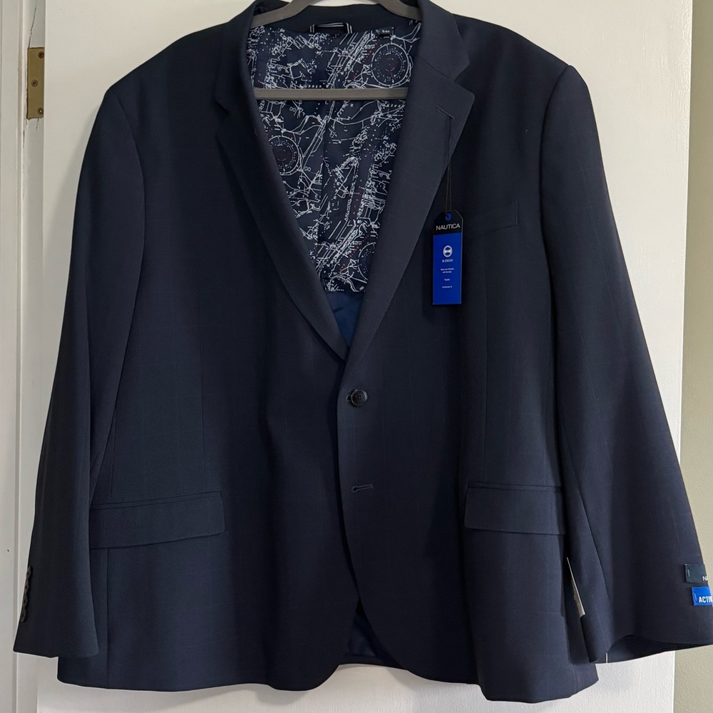 Nautica Blue Sport Coat Classic Tailoring